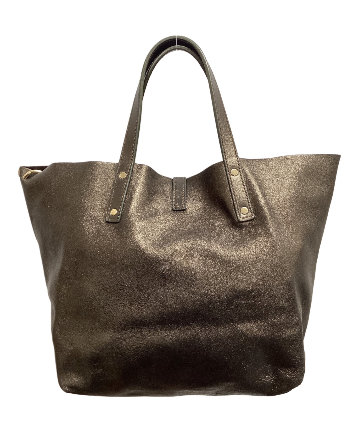 中古・古着通販】TIFFANY & Co. (ティファニー) ハンドバッグ オリーブ 