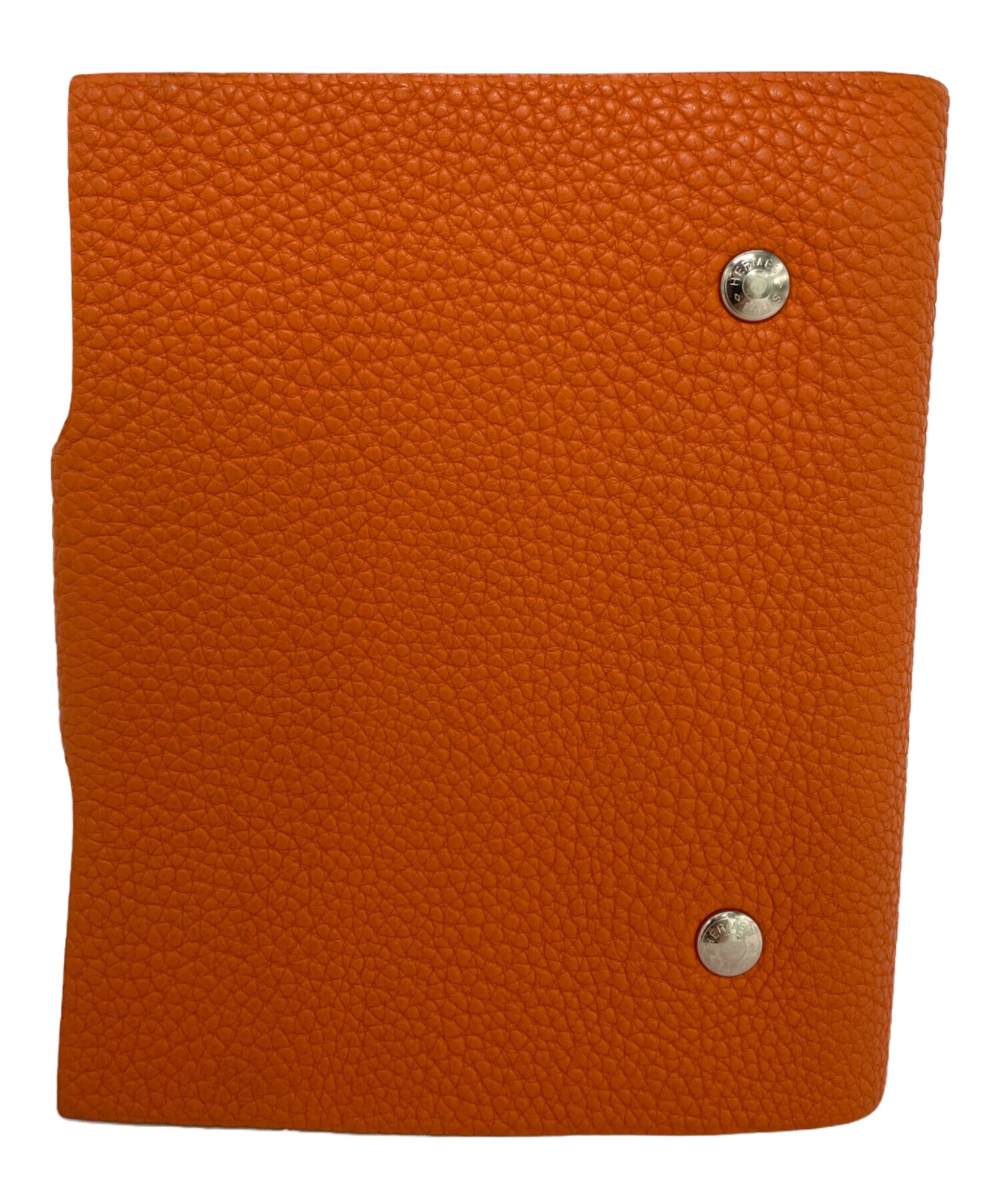 中古・古着通販】HERMES (エルメス) 手帳カバー オレンジ｜ブランド