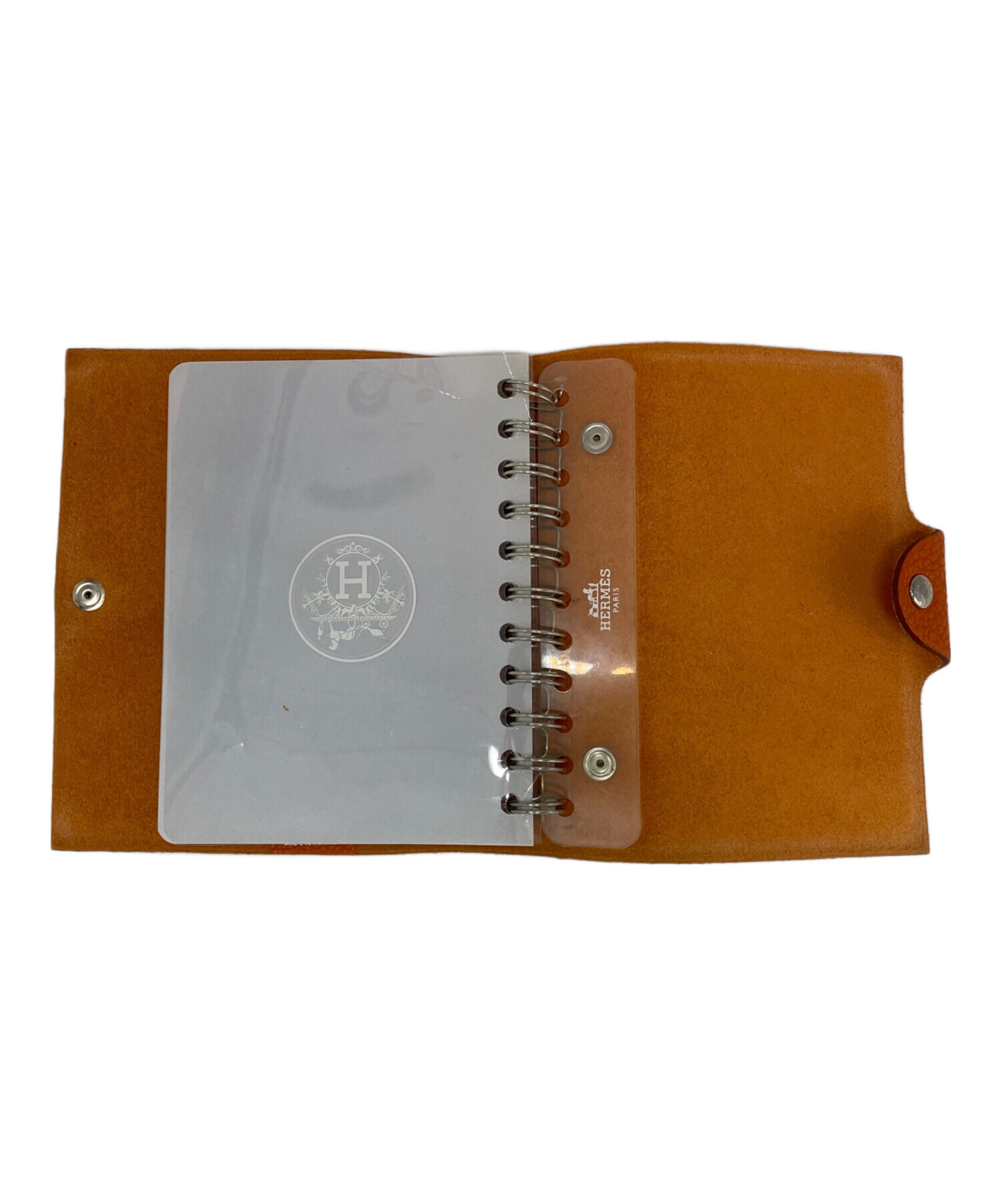 中古・古着通販】HERMES (エルメス) 手帳カバー オレンジ｜ブランド