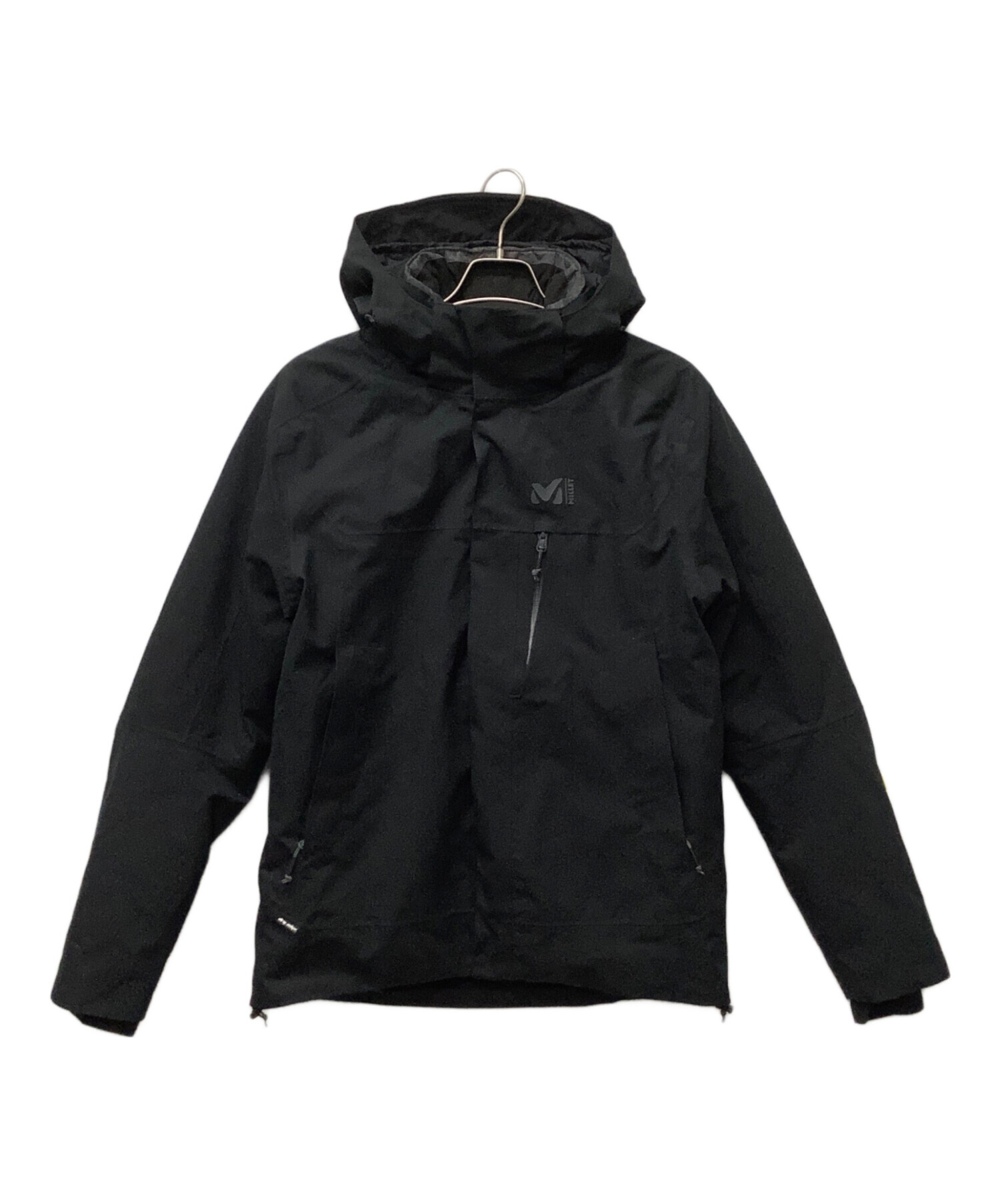 MILLETのマウンテンパーカー 中古・古着通販】MILLET (ミレー) マウンテンパーカー ブラック サイズ