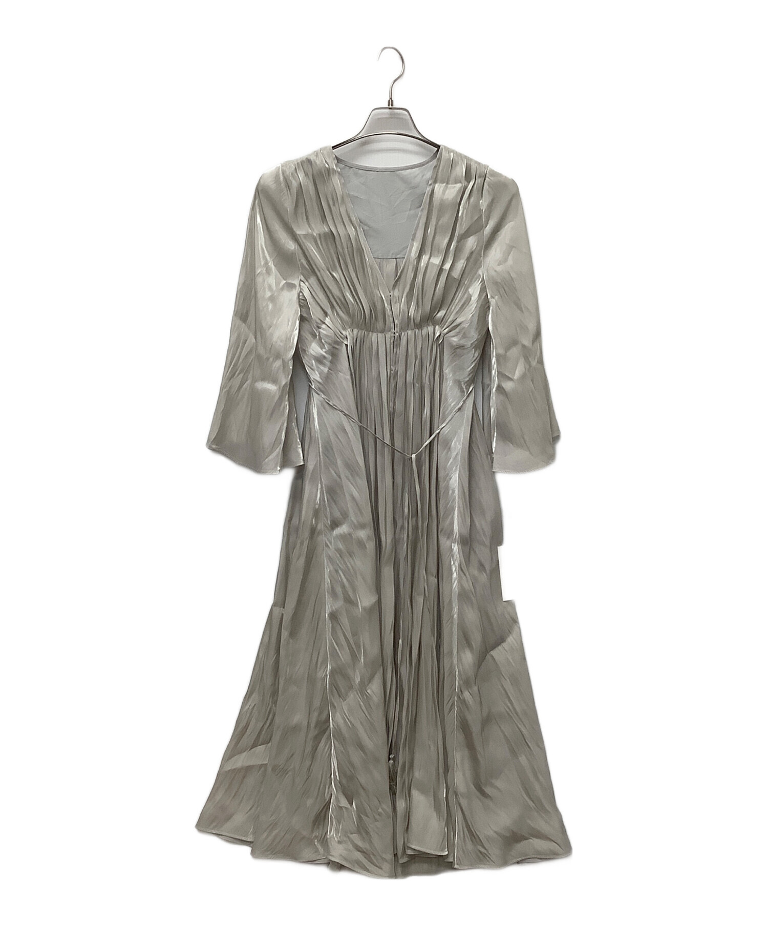 【新品タグ付】AMERI　VINTAGE　スウェットワンピース　シルバー SETUP LIKE SWEAT DRESS（ワンピース）｜Ameri（アメリ）の