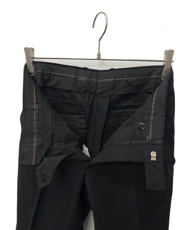 中古・古着通販】GUCCI (グッチ) セットアップ ブラック サイズ:44