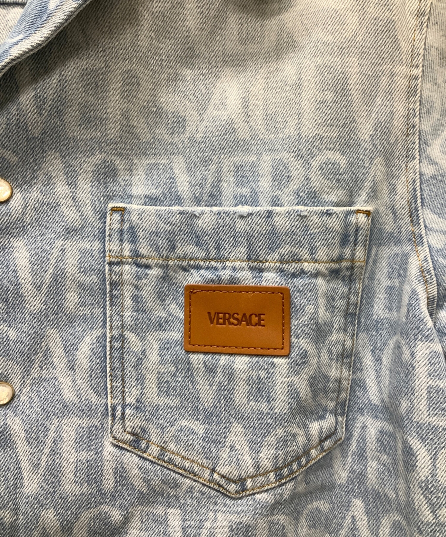 中古・古着通販】VERSACE (ヴェルサーチェ) バロッコシー柄デニム