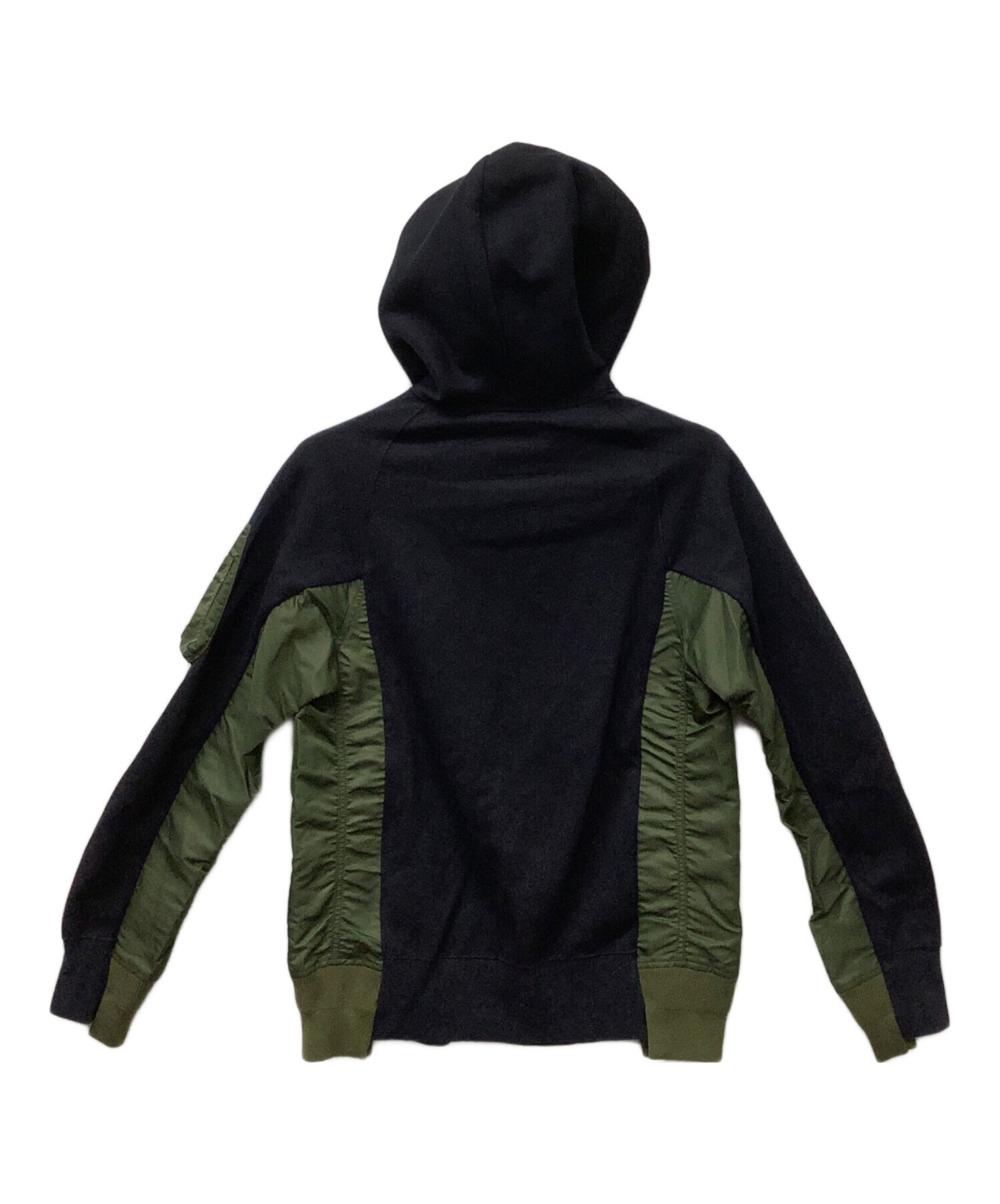 中古・古着通販】NIKE (ナイキ) sacai (サカイ) プルオーバーパーカー 