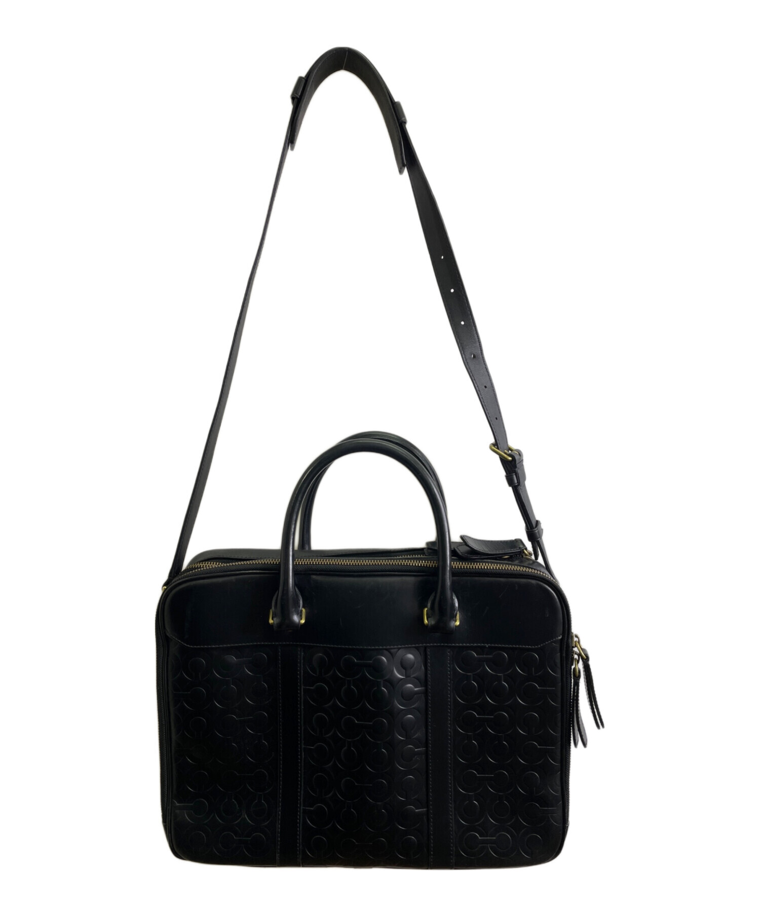 コーチビジネスバッグ COACH(コーチ) ビジネスバッグ ペリー F59057 黒