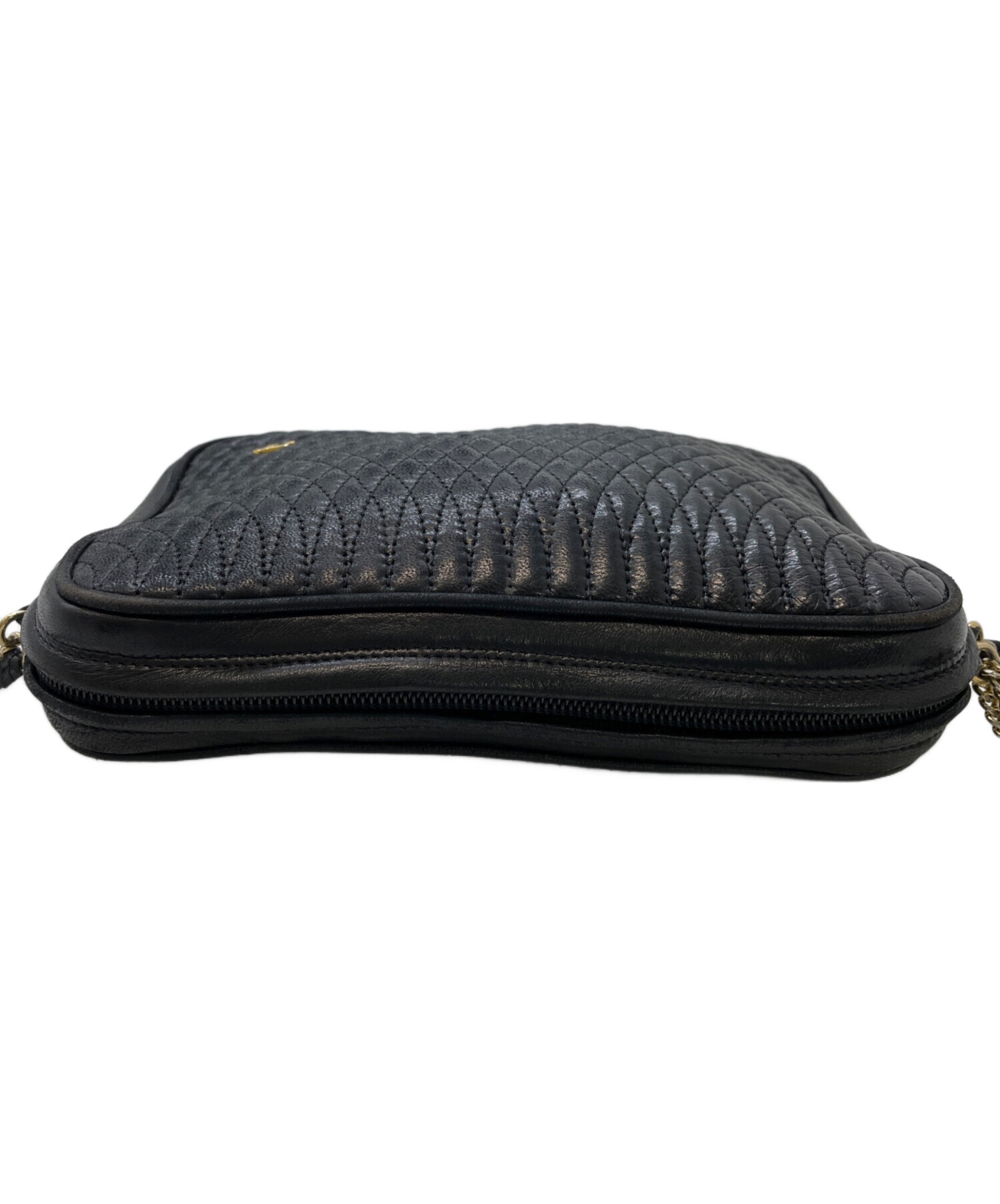 中古・古着通販】BALLY (バリー) キルティングチェーンショルダー