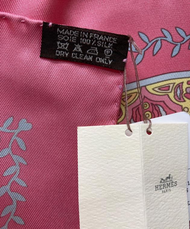 中古・古着通販】HERMES (エルメス) スカーフ ピンク サイズ