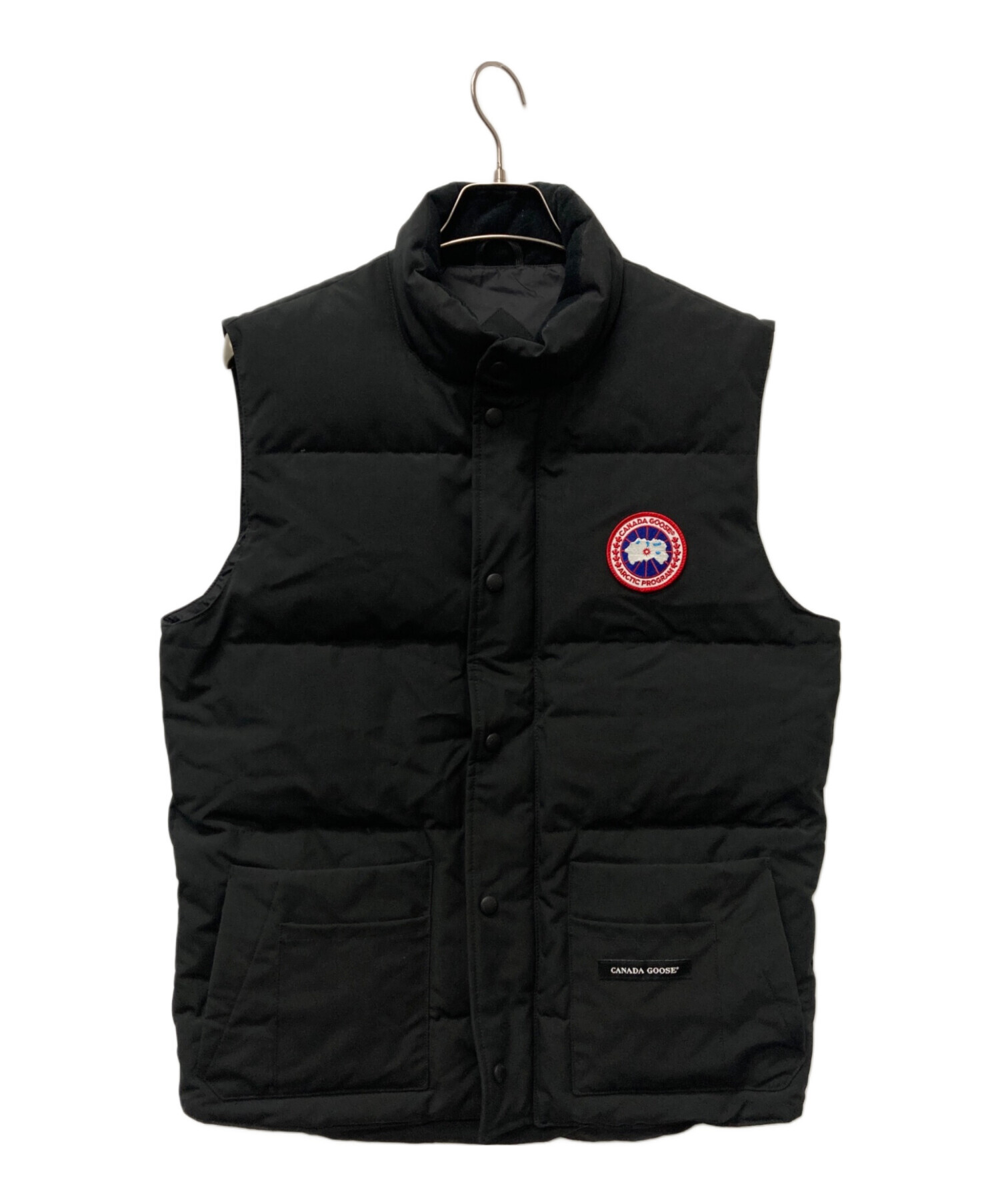 中古・古着通販】CANADA GOOSE (カナダグース) ダウンベスト ブラック
