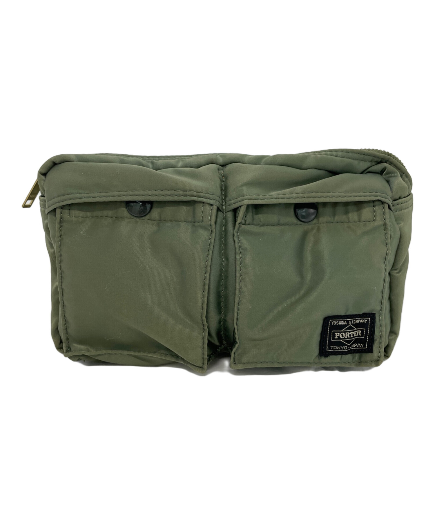 【美品】PORTER ポーター ビート ウエストバッグ ボディバッグ グリーン Amazon | ポーター・ビート・ウエストバッグS (グリーン) | ウエストバッグ