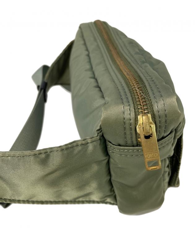 中古・古着通販】PORTER (ポーター) ウエストバッグ グリーン