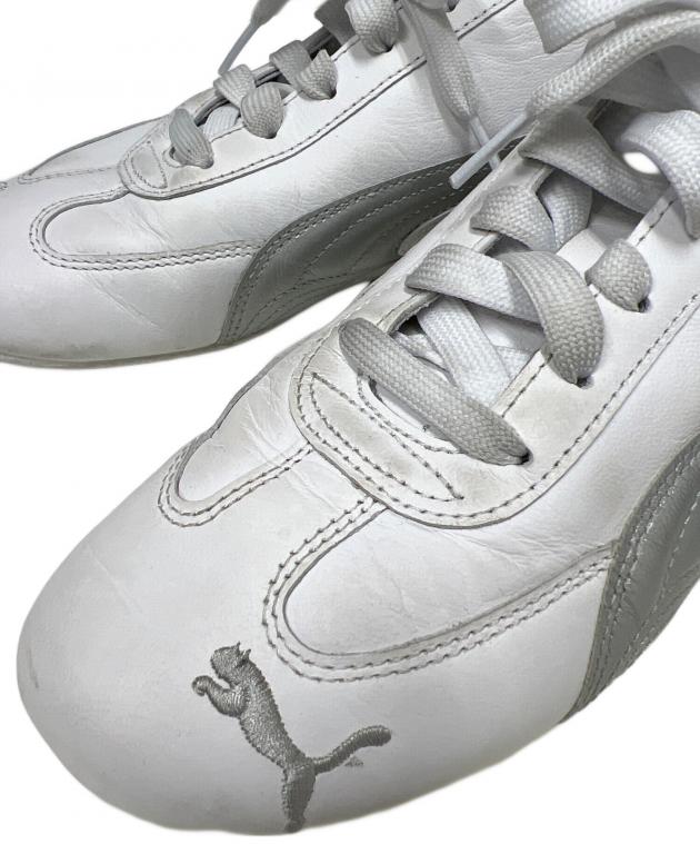 中古・古着通販】PUMA (プーマ) スニーカー ホワイト×シルバー サイズ