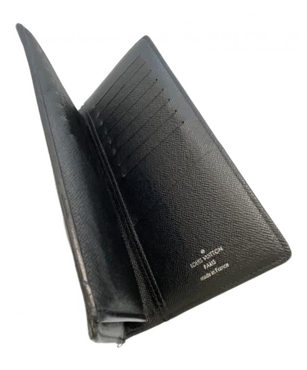 中古・古着通販】LOUIS VUITTON (ルイ ヴィトン) 長財布 ブラック