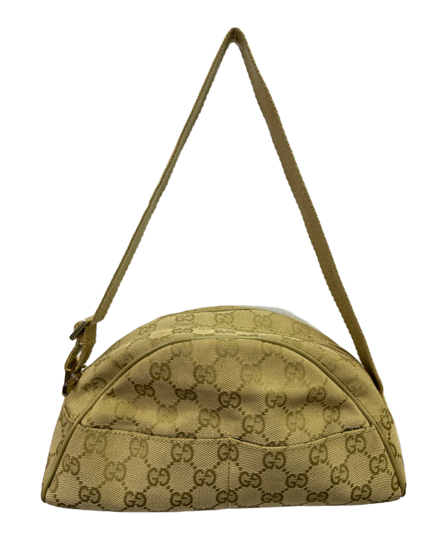 中古・古着通販】GUCCI (グッチ) ミニショルダーバッグ ベージュ 