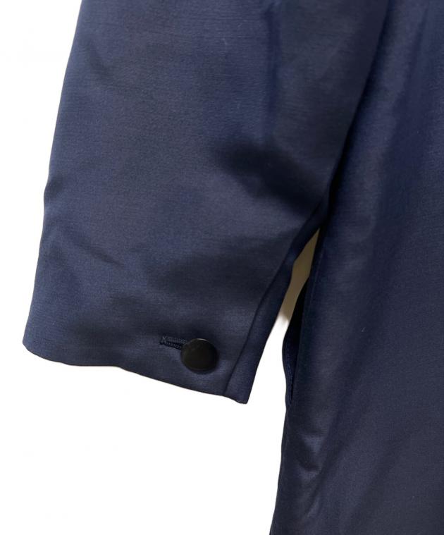 LOKITHO 刺繍入りネイビーコート　新品 中古・古着通販】LOKITHO (ロキト) ロングコート ネイビー サイズ:2