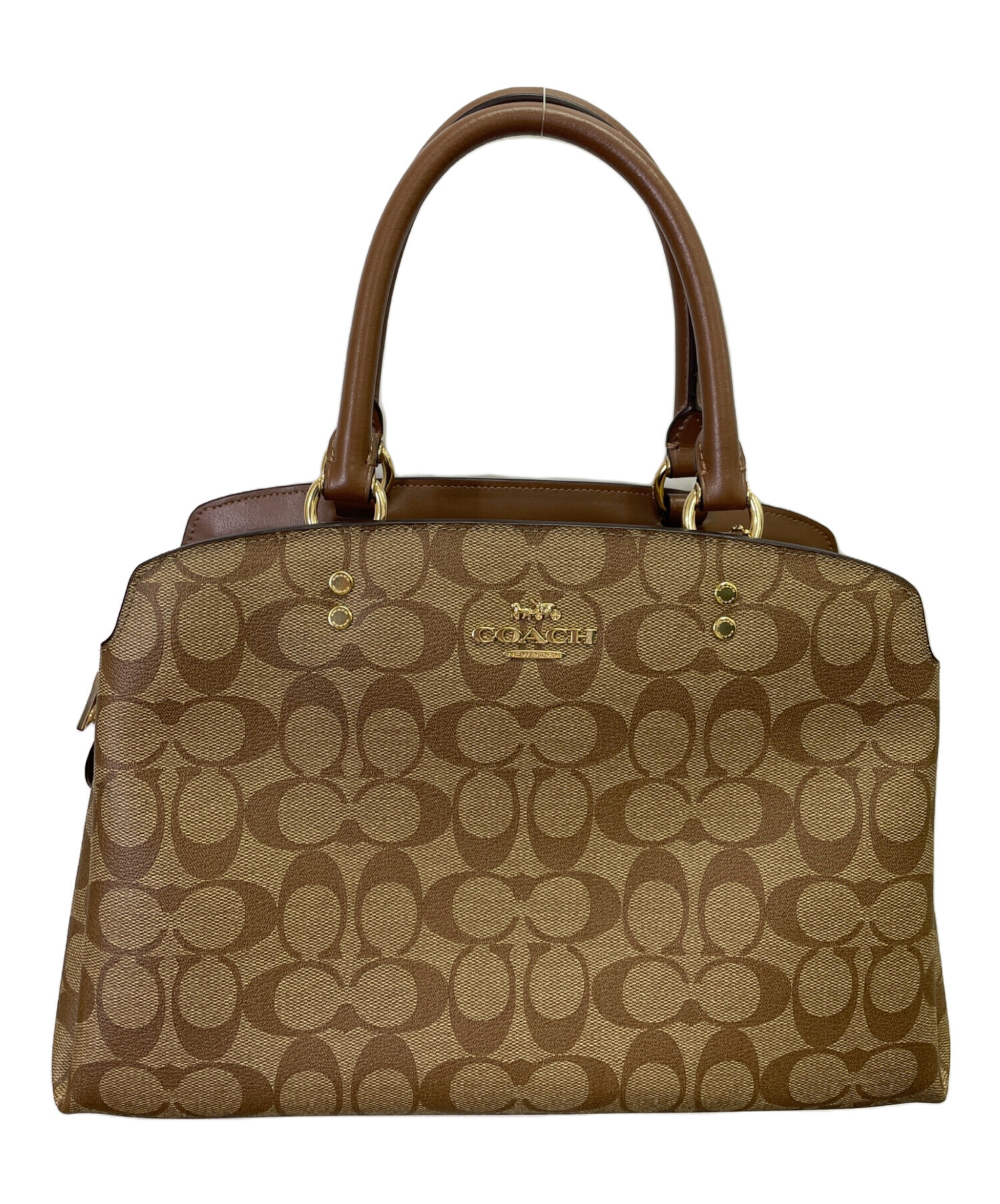 中古・古着通販】COACH (コーチ) 2WAYバッグ ブラウン|ブランド・古着 中古・古着通販】COACH (コーチ) 2WAYバッグ ブラウン|ブランド・古着