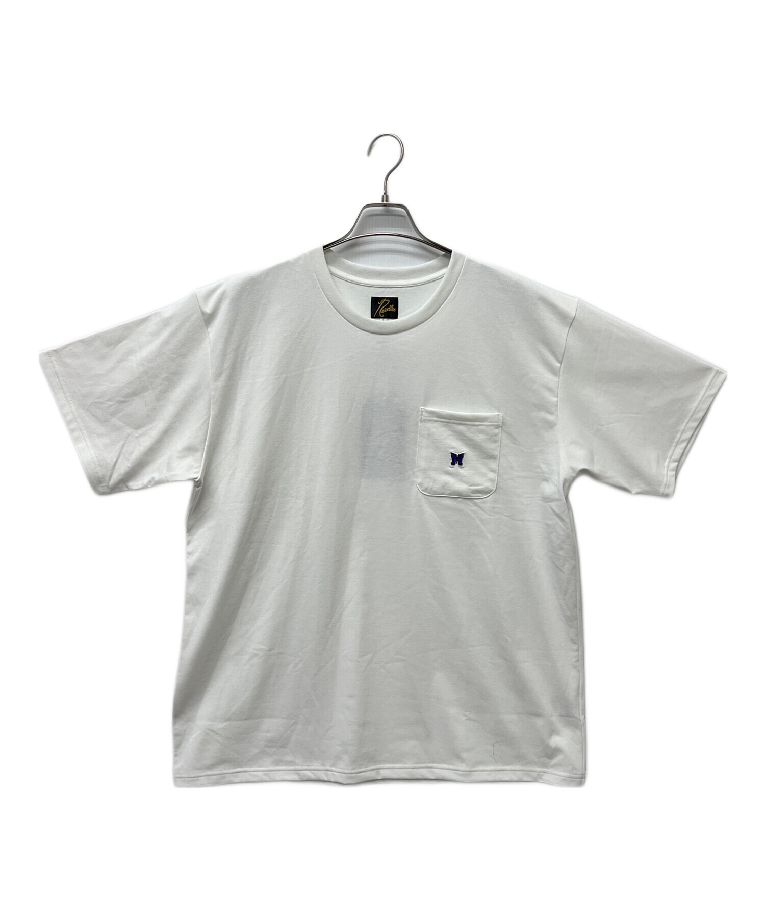 中古・古着通販】Needles (ニードルズ) Tシャツ ホワイト サイズ:L
