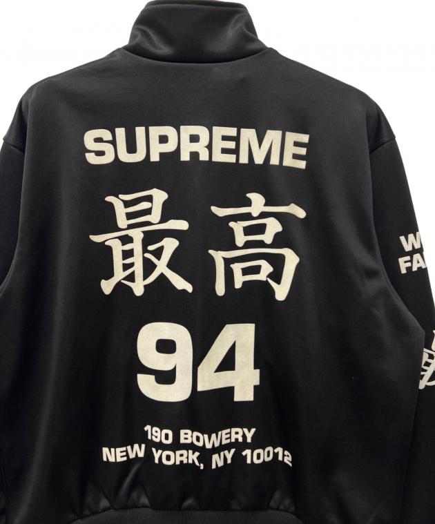 中古・古着通販】SUPREME (シュプリーム) トラックジャケット ブラック