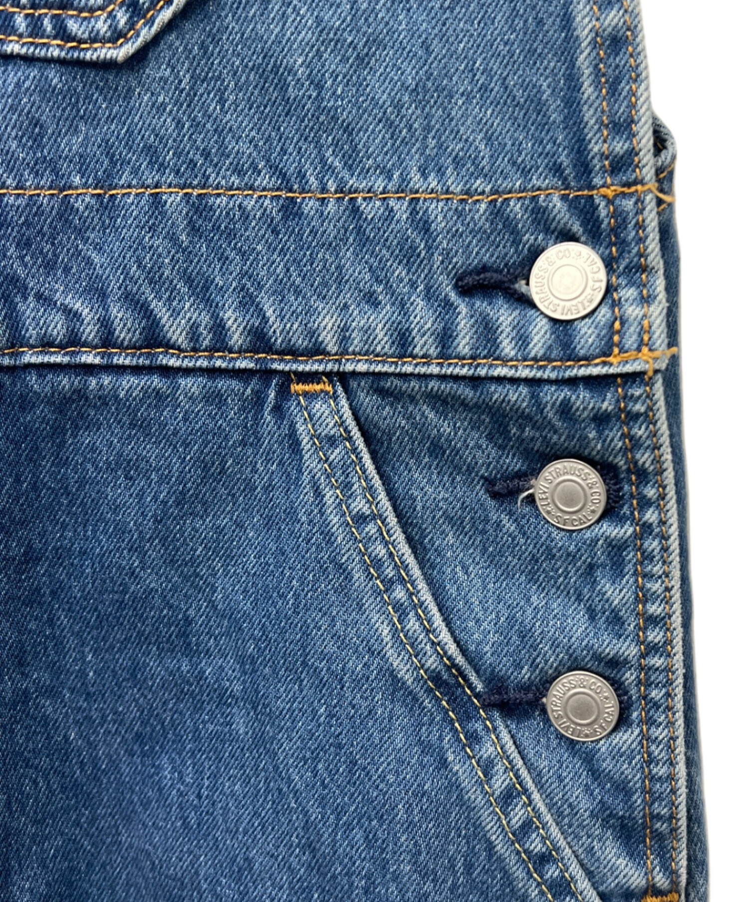 中古・古着通販】LEVI'S (リーバイス) デニムオーバーオール