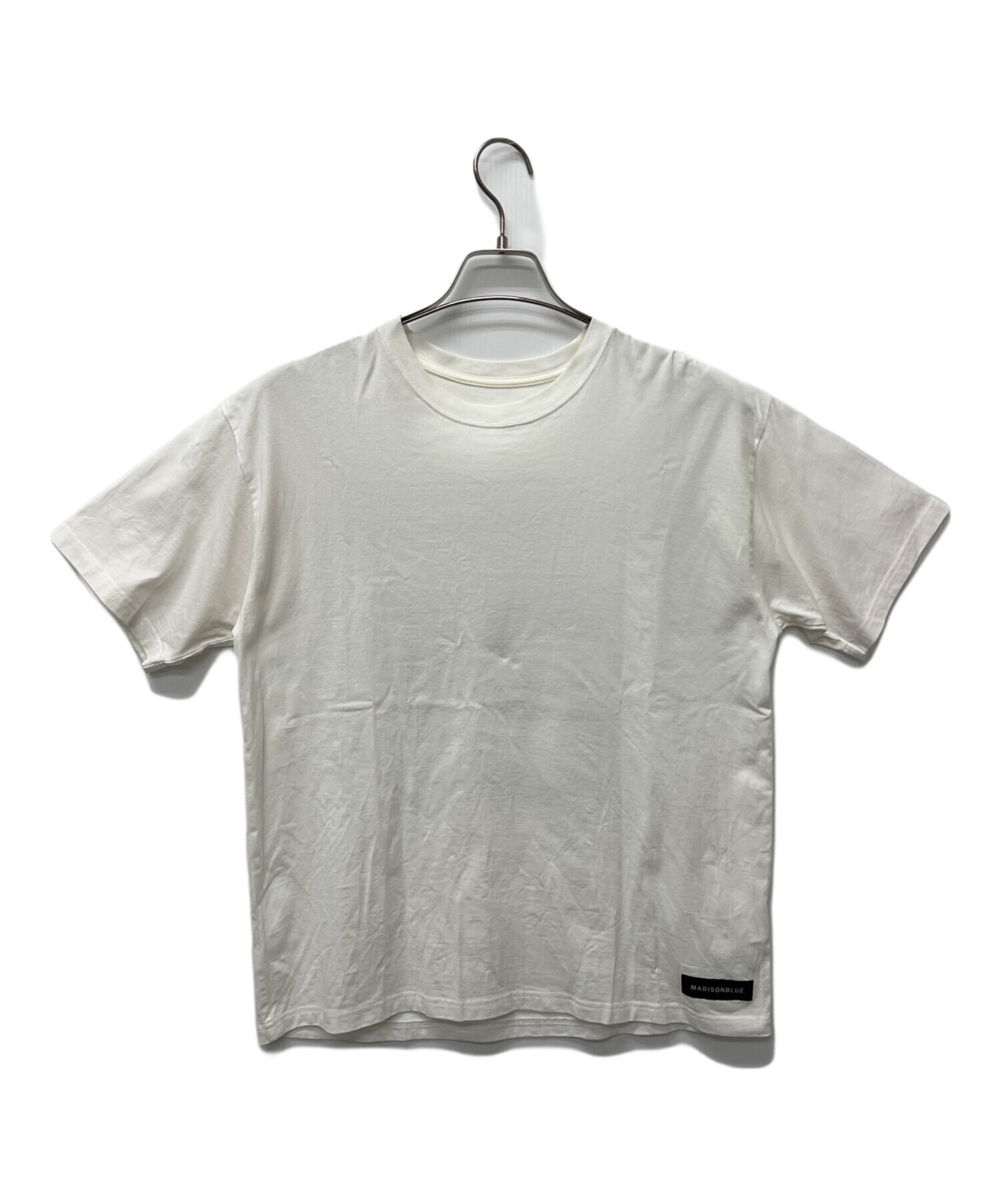 中古・古着通販】MADISON BLUE (マディソンブルー) Tシャツ ホワイト 
