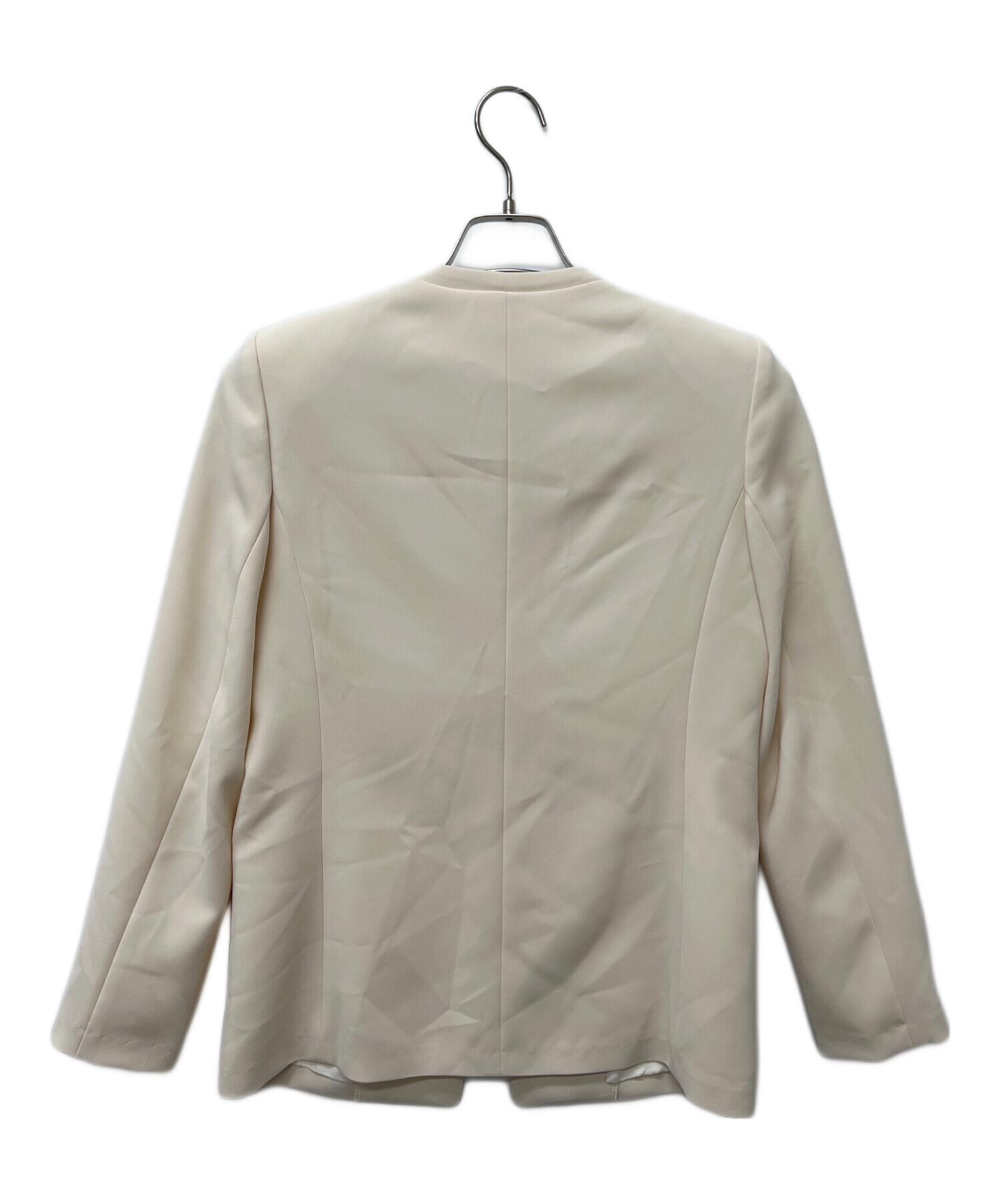 中古・古着通販】ANAYI (アナイ) ジップブルゾン ベージュ サイズ:38