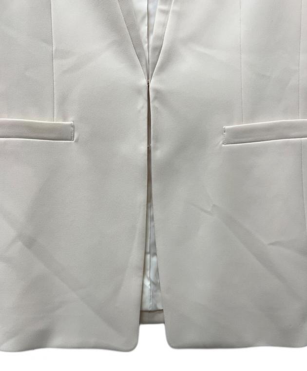 中古・古着通販】ANAYI (アナイ) ジップブルゾン ベージュ サイズ:38