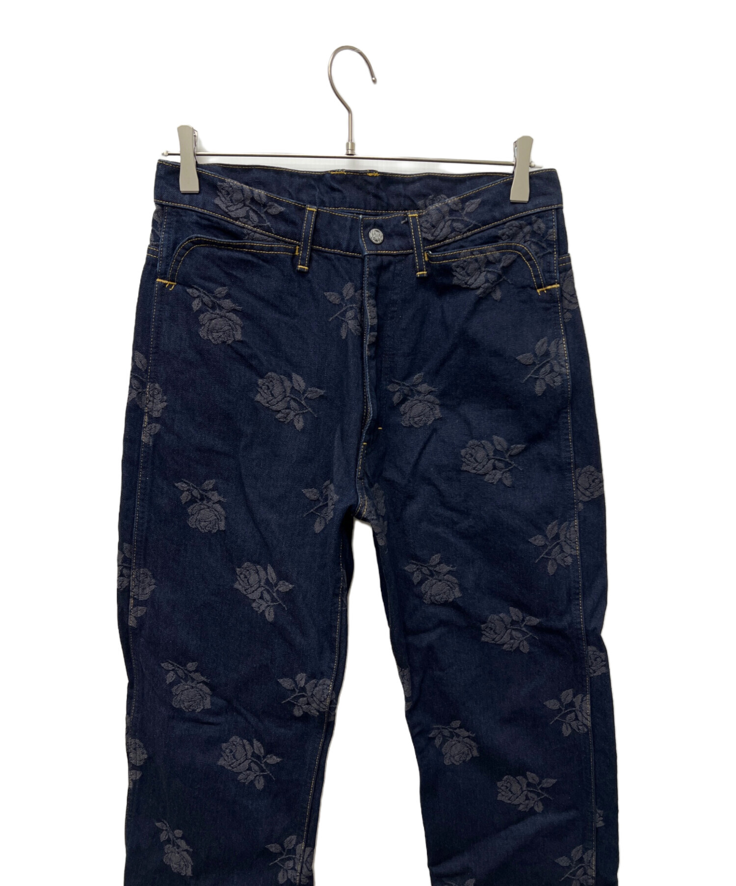 中古・古着通販】Needles (ニードルズ) Rose Jacquard インディゴ