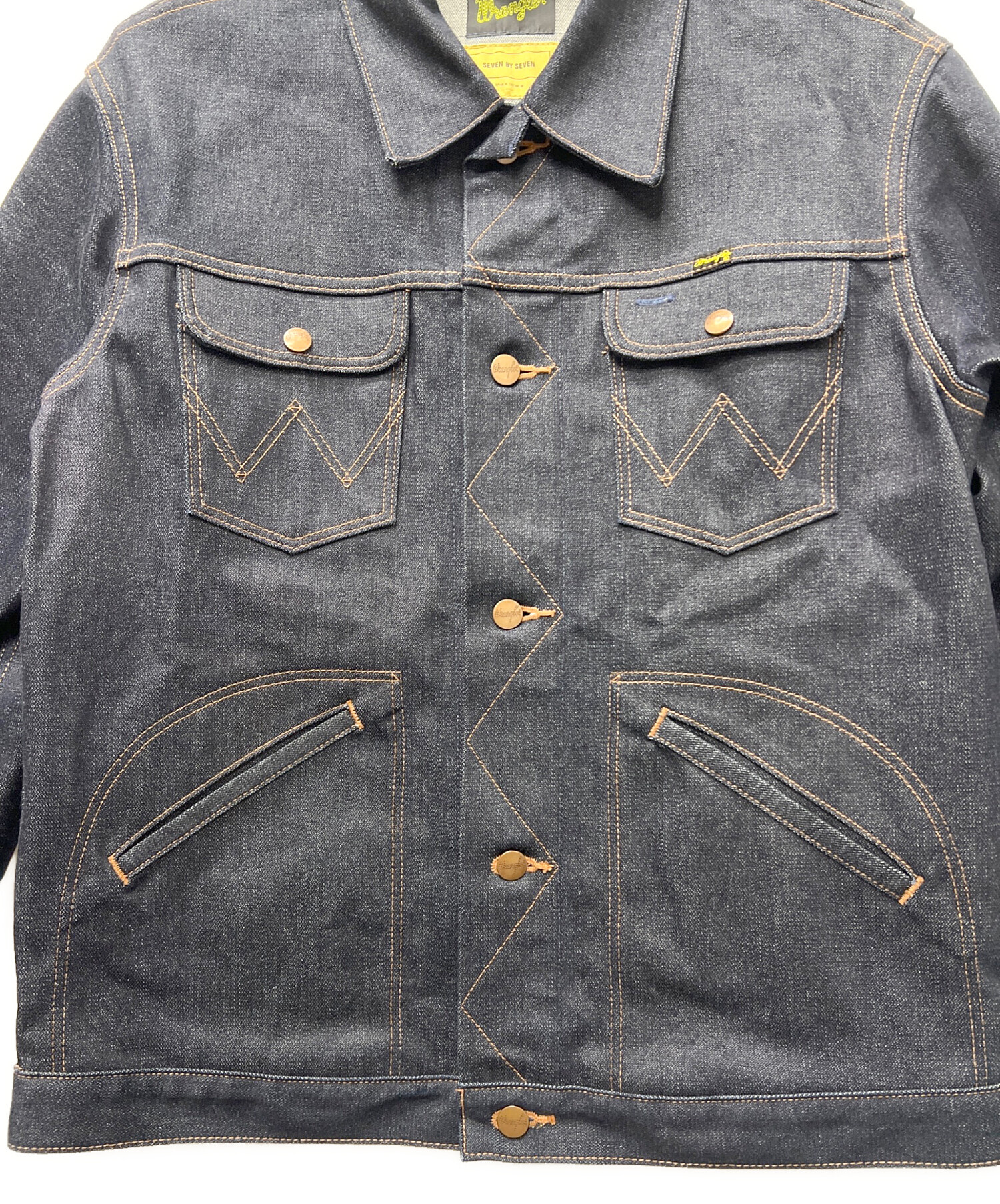 中古・古着通販】Wrangler (ラングラー) デニムジャケット インディゴ