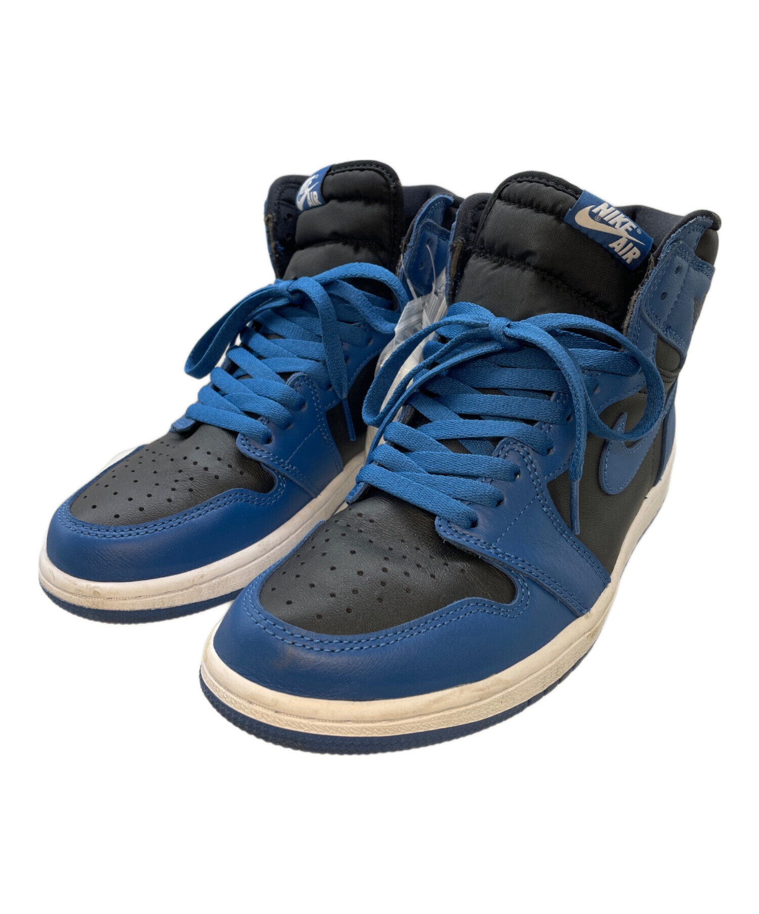 中古・古着通販】NIKE (ナイキ) ハイカットスニーカー ブルー サイズ