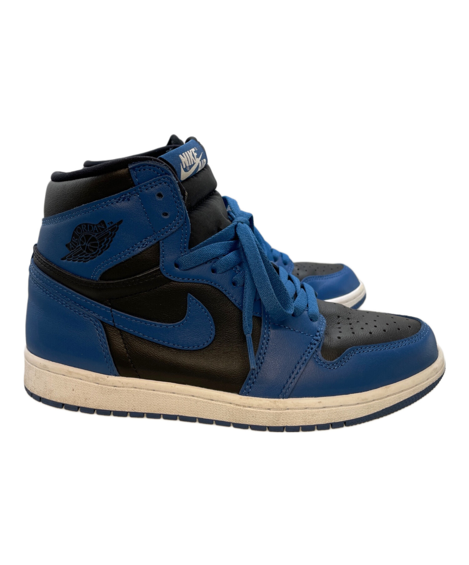 中古・古着通販】NIKE (ナイキ) ハイカットスニーカー ブルー サイズ