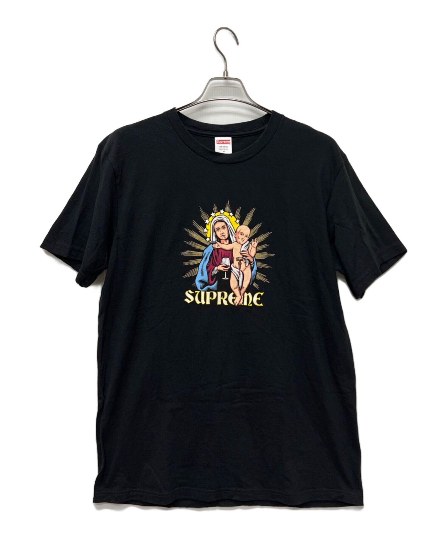 中古・古着通販】SUPREME (シュプリーム) プリントTシャツ ブラック