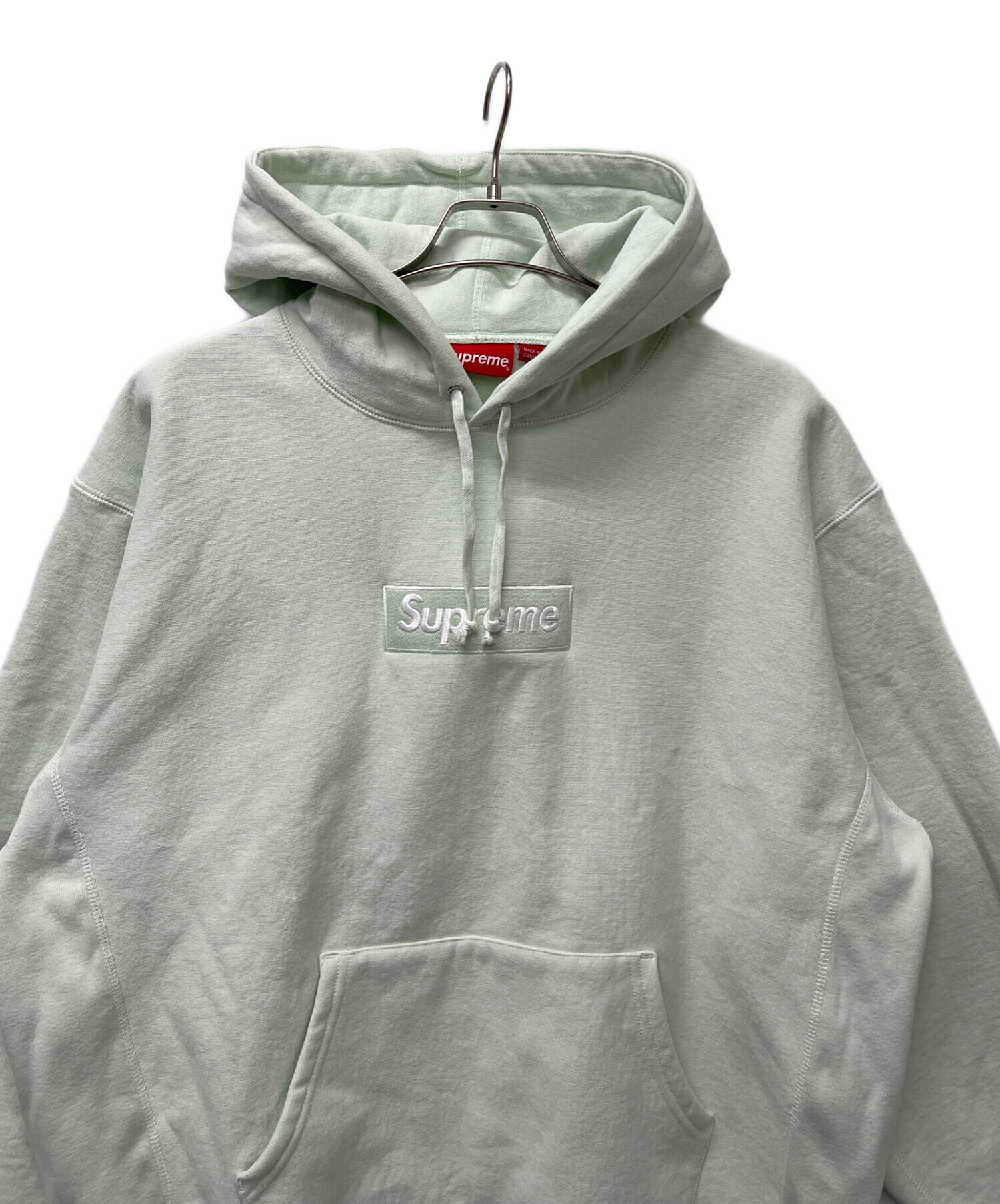 中古・古着通販】SUPREME (シュプリーム) ボックスロゴフードパーカー 