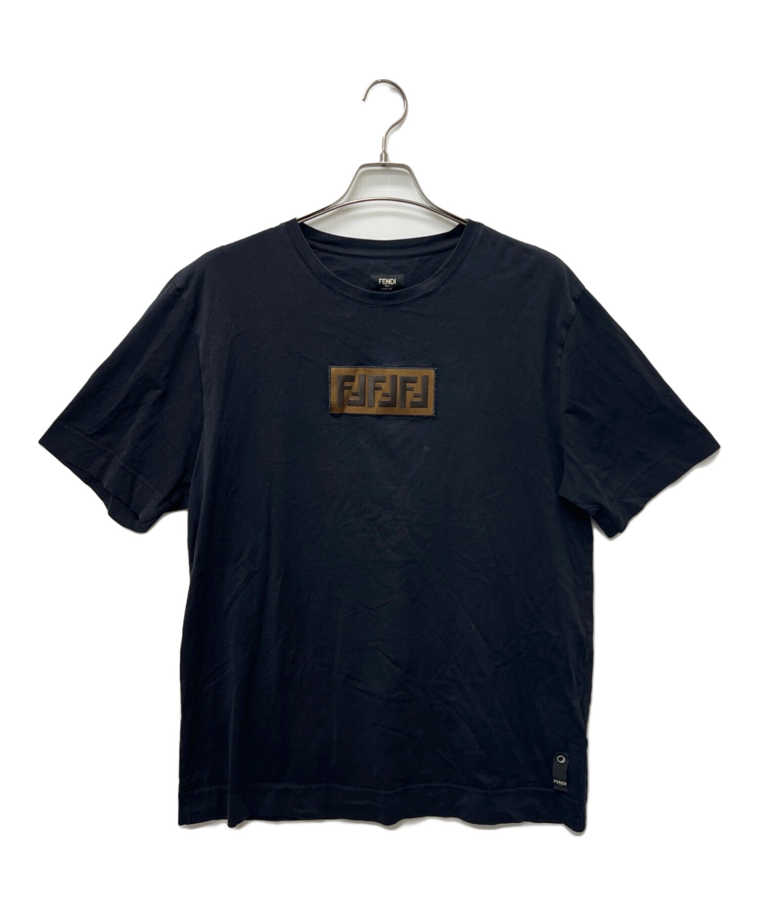 中古・古着通販】FENDI (フェンディ) 半袖カットソー ブラック サイズ 