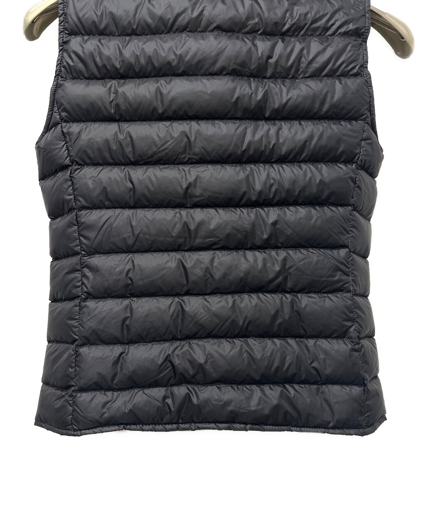 中古・古着通販】MONCLER (モンクレール) ダウンベスト ブラック