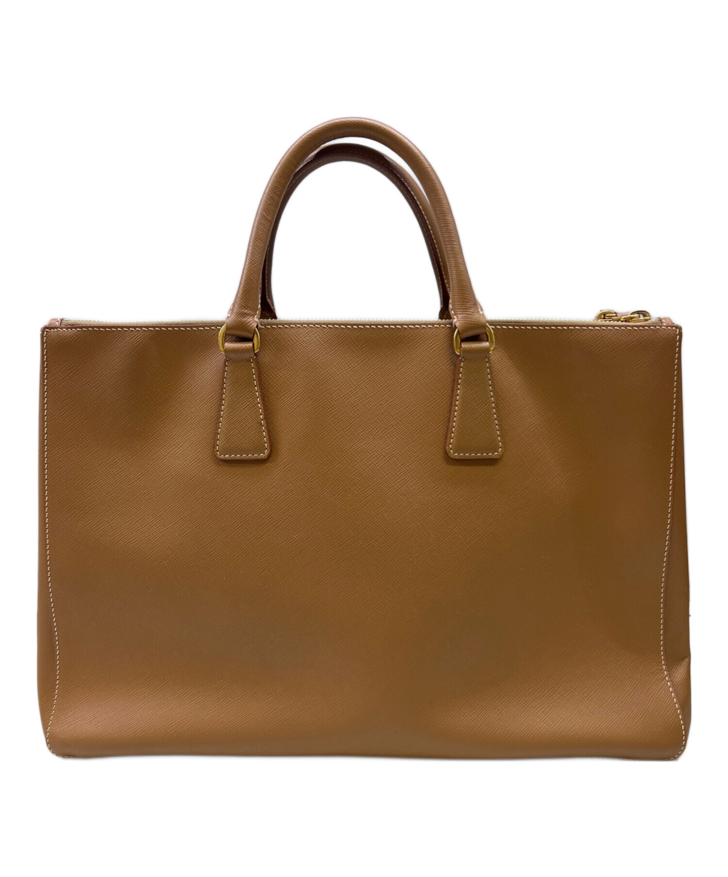 中古・古着通販】PRADA (プラダ) ハンドバッグ ブラウン｜ブランド 