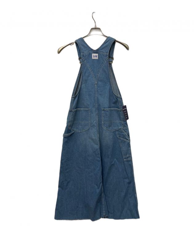 中古・古着通販】LEE (リー) デニムサロペットスカート ブルー サイズ