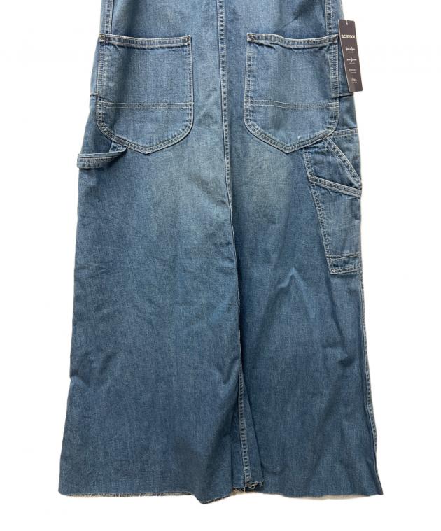 中古・古着通販】LEE (リー) デニムサロペットスカート ブルー サイズ