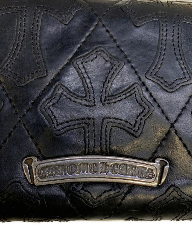 中古・古着通販】CHROME HEARTS (クロムハーツ) 長財布 ブラック