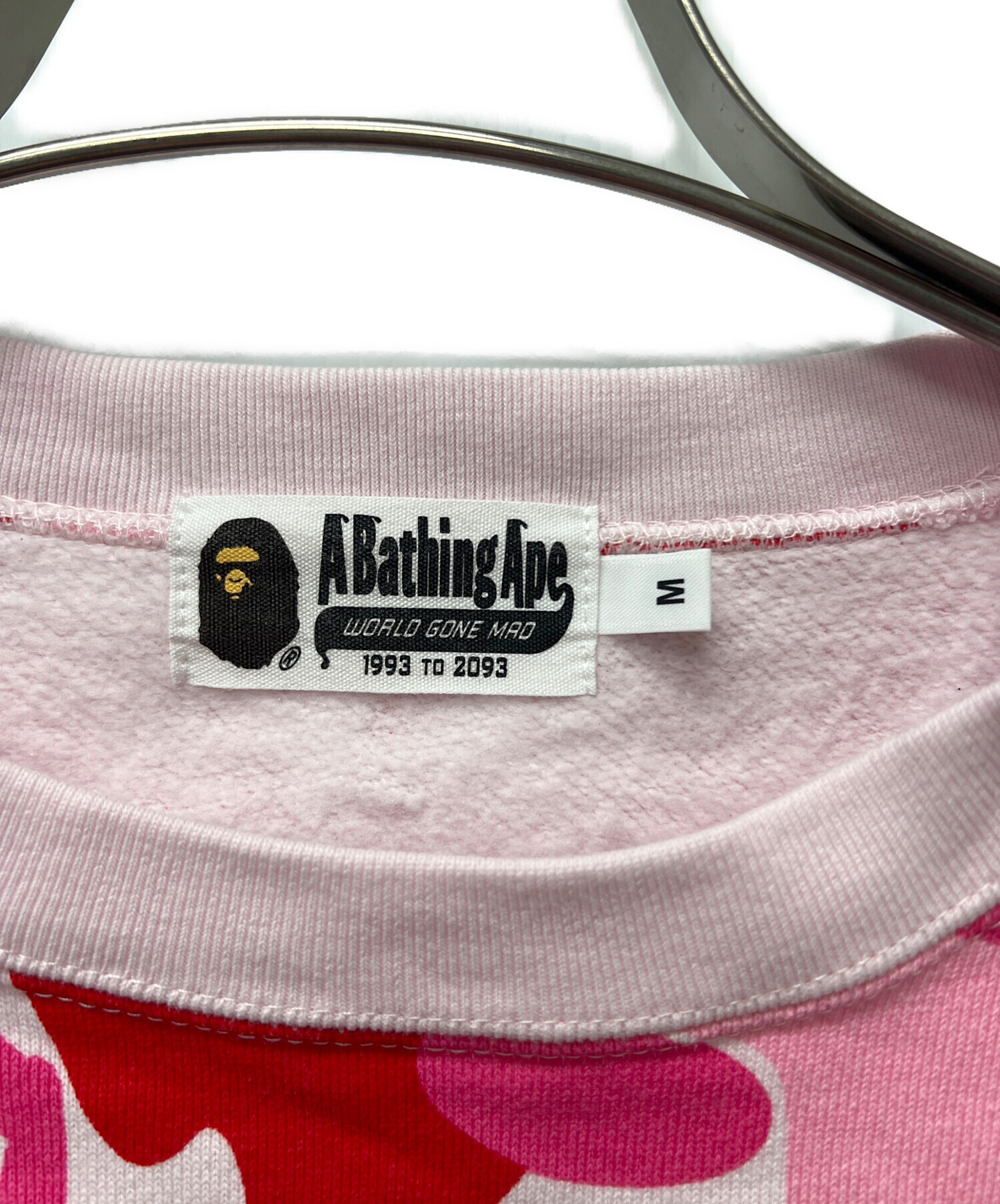 A BATHING APE ピンク スウェット M 中古・古着通販】A BATHING APE (ア ベイシング エイプ) スウェット