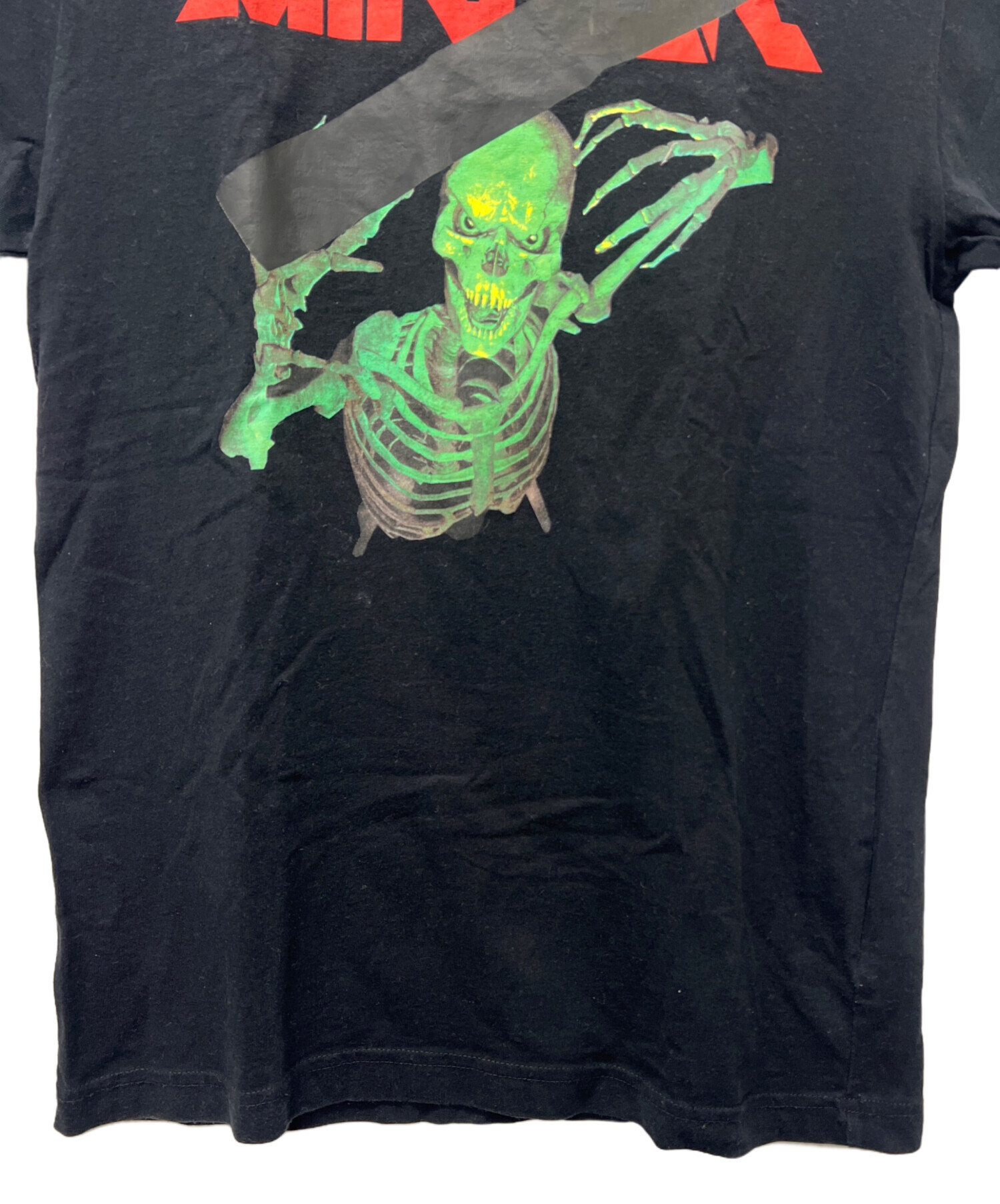 OFF-WHITE スカルプリント Tシャツ ブラック M 【公式通販】