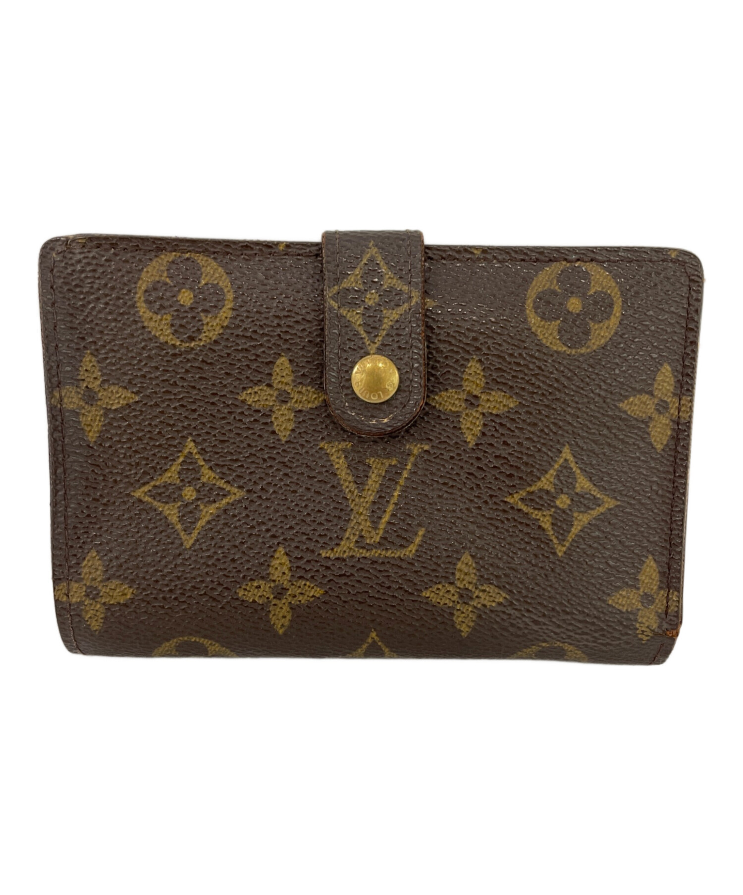 中古・古着通販】LOUIS VUITTON (ルイ ヴィトン) 2つ折り財布 ブラウン
