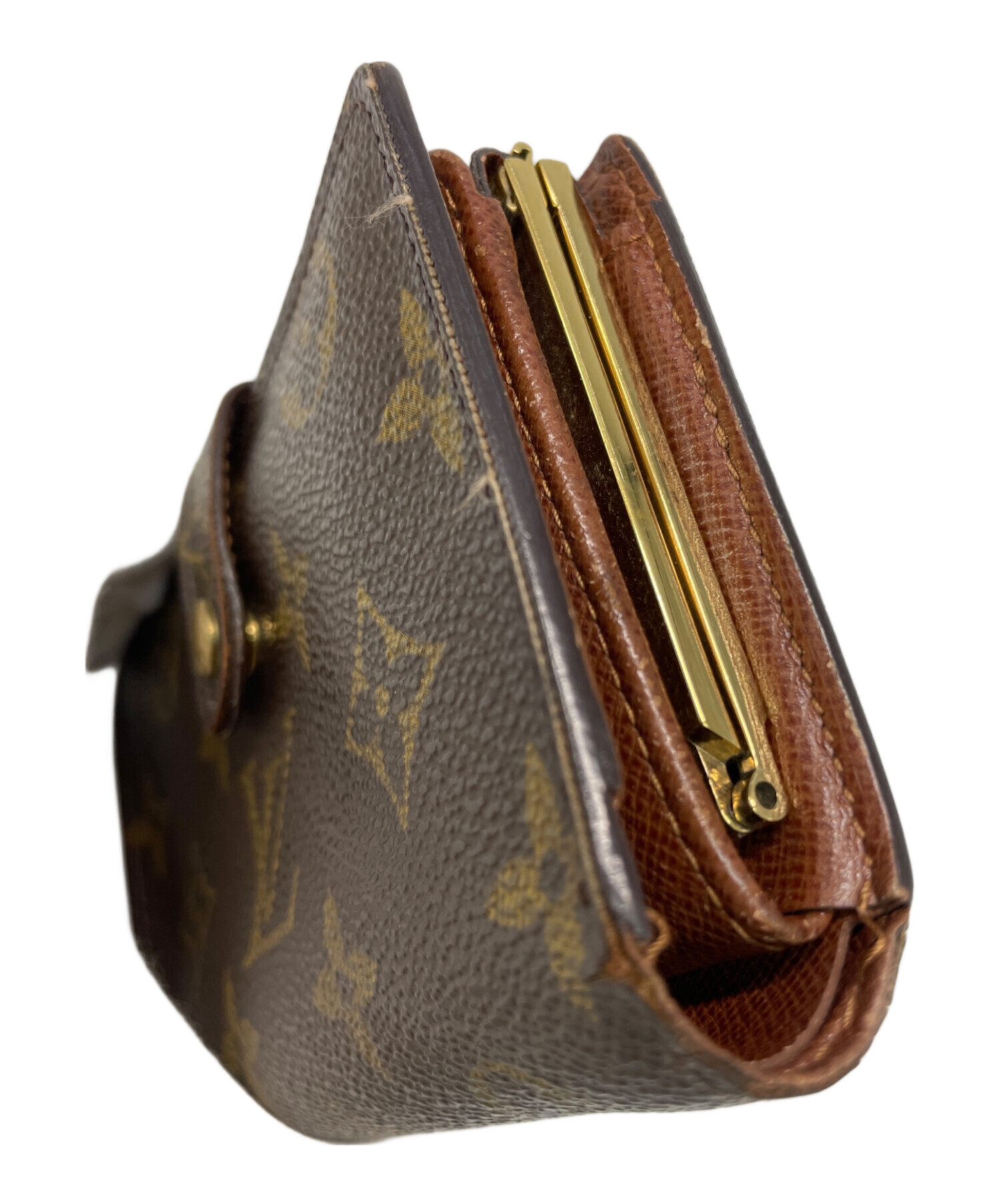 中古・古着通販】LOUIS VUITTON (ルイ ヴィトン) 2つ折り財布 ブラウン