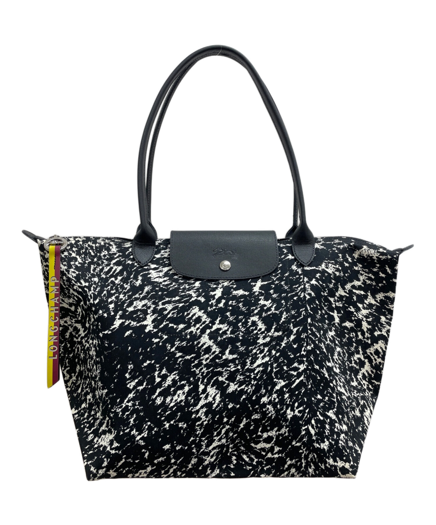 中古・古着通販】LONGCHAMP (ロンシャン) トートバッグ ホワイト 