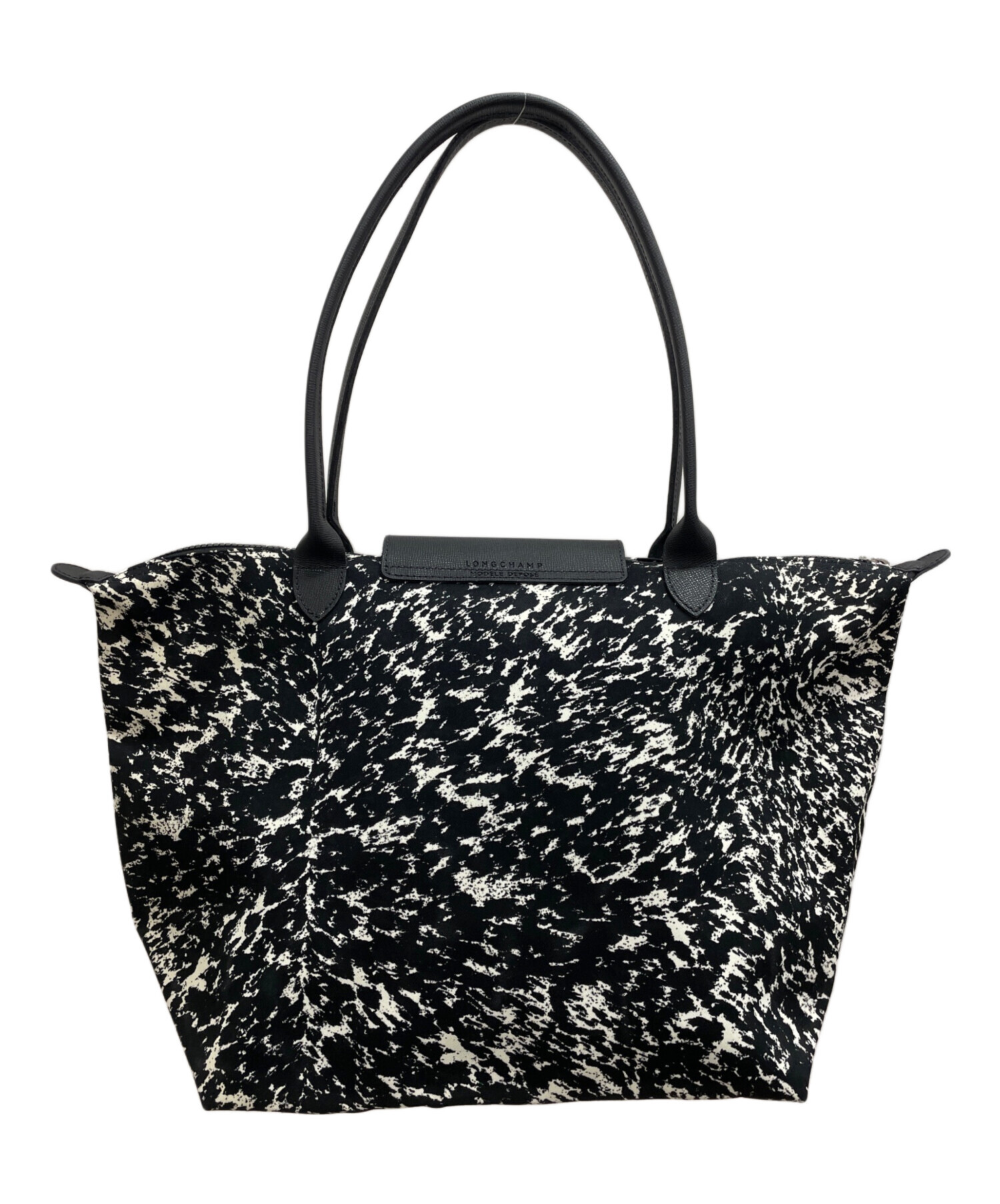 中古・古着通販】LONGCHAMP (ロンシャン) トートバッグ ホワイト 