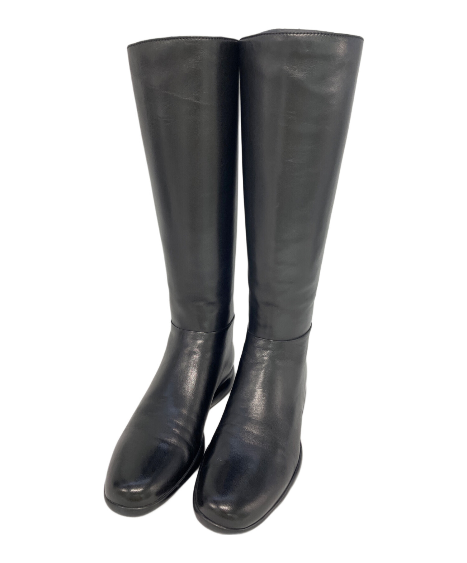 中古・古着通販】PRADA (プラダ) ロングブーツ ブラック サイズ:36