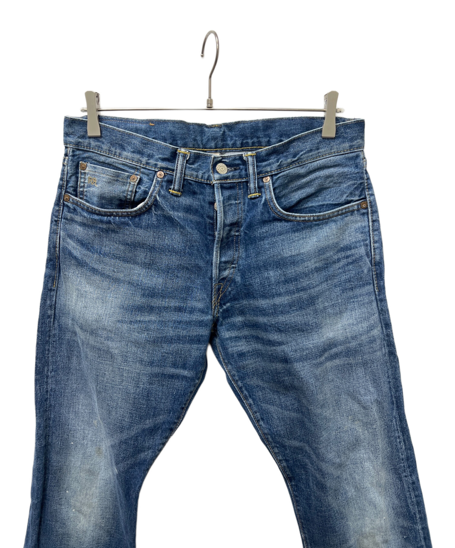 中古・古着通販】RRL (ダブルアールエル) デニムパンツ インディゴ 
