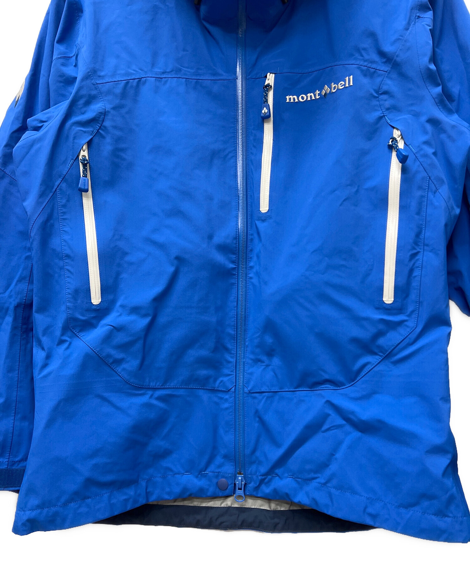中古・古着通販】mont-bell (モンベル) マウンテンパーカー ブルー 