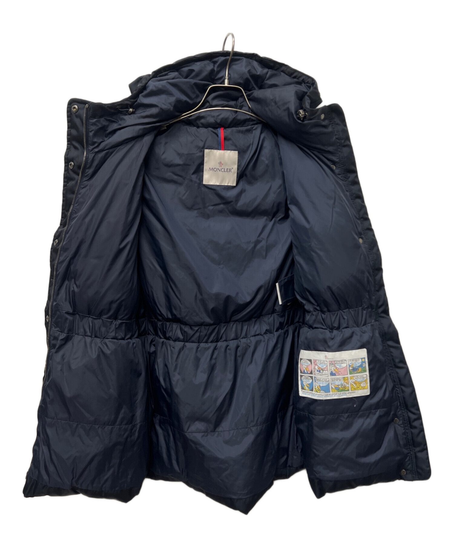 中古・古着通販】MONCLER (モンクレール) ダウンコート ネイビー