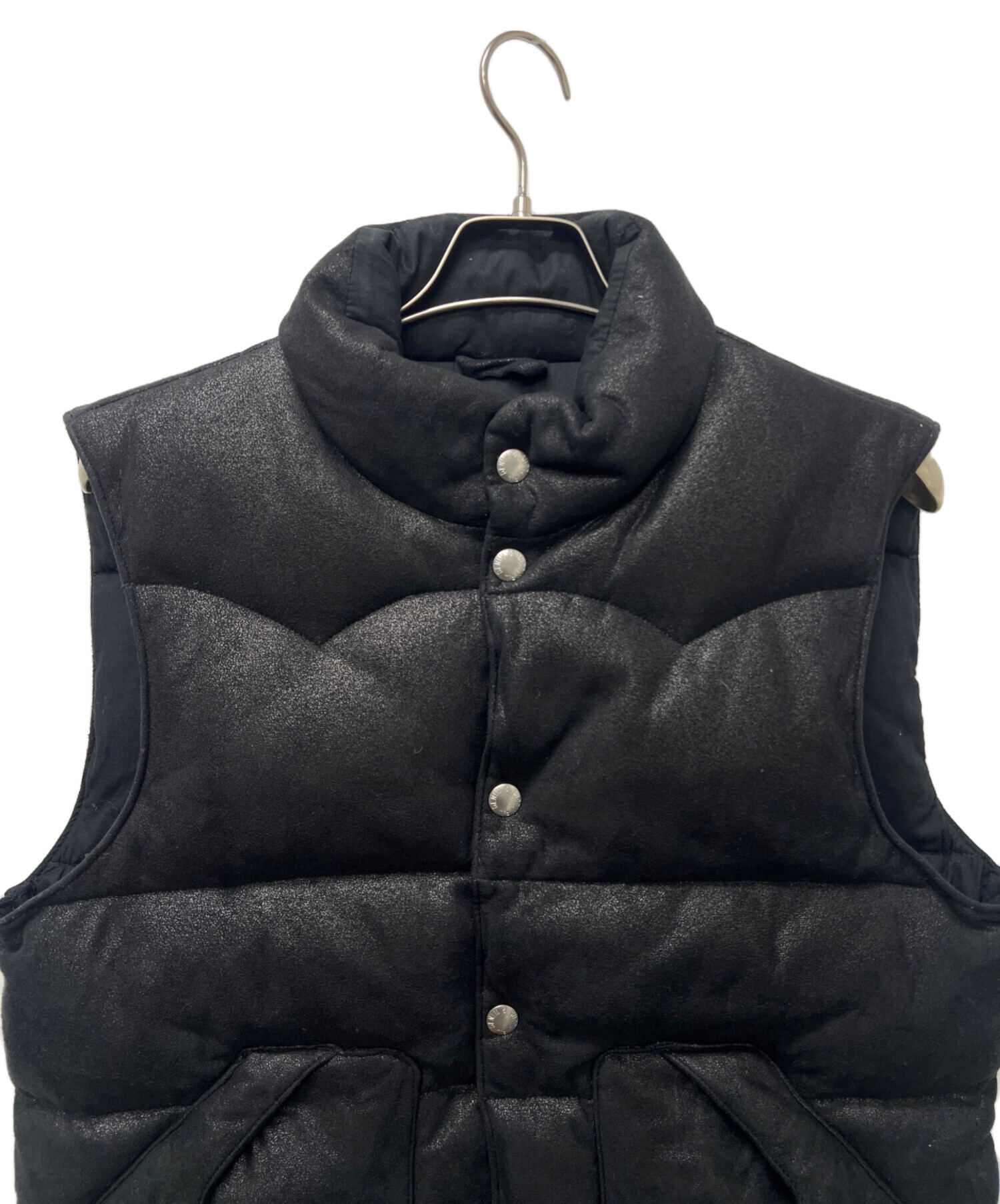 Ralph Lauren ブラックダウンベスト 中古・古着通販】POLO RALPH LAUREN (ポロ・ラルフローレン) ダウン