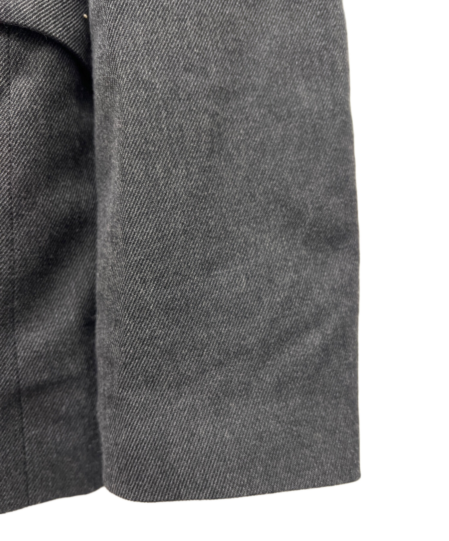 UNDERCOVER アンダーカバー ポリエステルコットン テーラードジャケット UNDERCOVER◇テーラードジャケット/2/コットン/BLK/無地