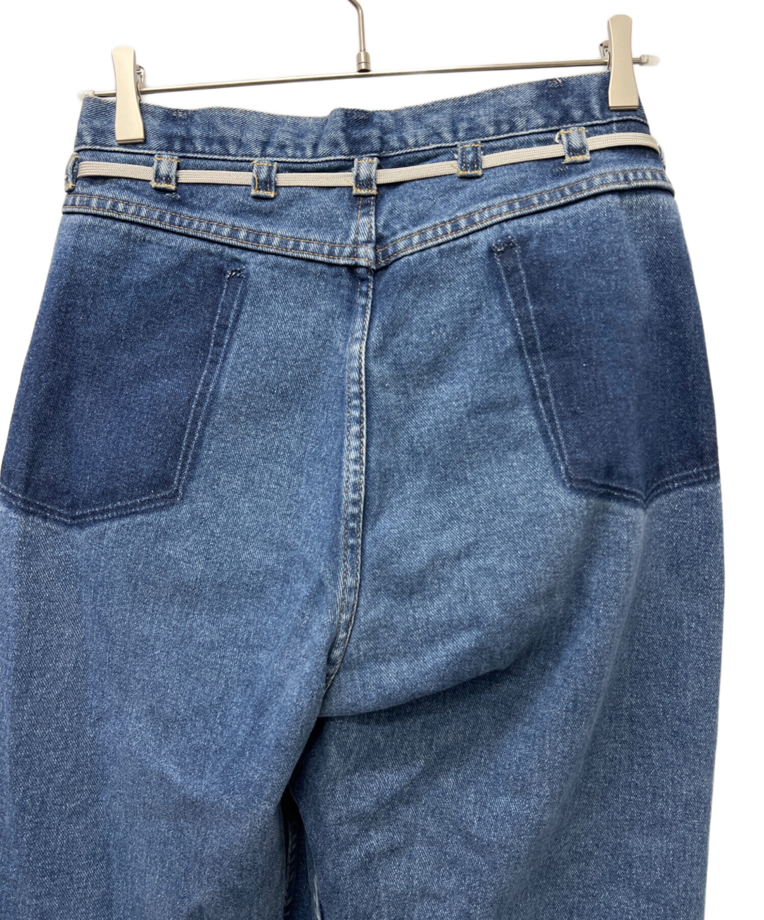 中古・古着通販】MAISON EUREKA (メゾンエウレカ) デニムパンツ ブルー